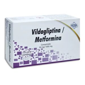 VILDAGLIPTINA/METFORMINA 50/1000 C/30
