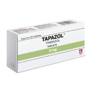 TAPAZOL 5 MG TBLS C/20
