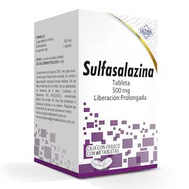 SULFASALAZINA 500MG TBLS L.P C/60 *ULT*