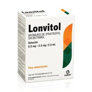 LONVITOL AMP C/10 P/NEBULIZAR