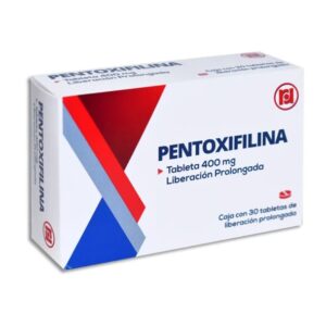 PENTOXIFILINA 400 MG TBLS C/30 *RND*