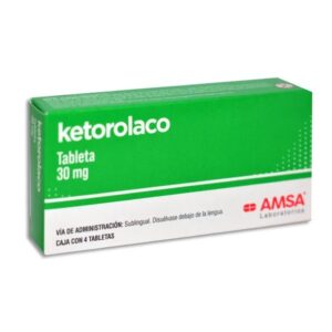 KETOROLACO 30MG TBLS SL C/4