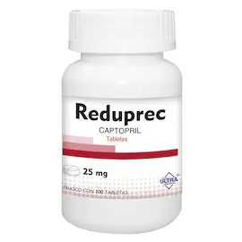 REDUPREC CAPTOPRIL 25 MG TBLS C/100