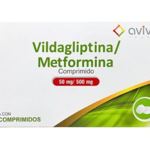 VILDAGLIPTINA/METFORMINA 50/500 C/30