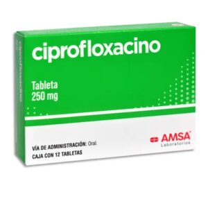 CIPROFLOXACINO 250 MG C/12 *ANT*