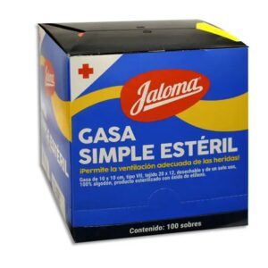GASA ESTERIL 10X10 C/100