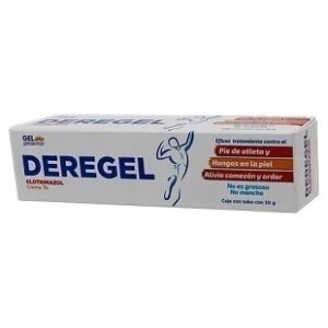 DEREGEL 1% CREM 30 GR *VIT*