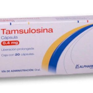 TAMSULOSINA 0.4 MG L.P C/20