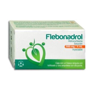 FLEBONADROL 500 SOL INY C/1 IV/IM