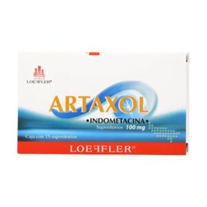 ARTAXOL 100MG SUPOSITORIOS C/15