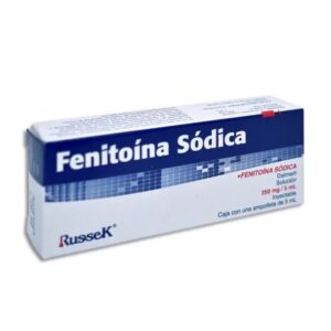FENITOINA 250/5 ML INY C/1 I.V