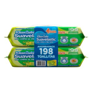 DUO- PACK TOALLITAS HÚMEDAS SUAVELASTIC C/99