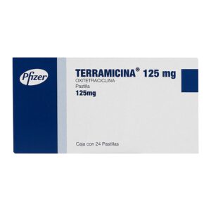 TERRAMICINA 125 MG TBLS C/24