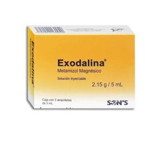 EXODALINA 2.15GR/5ML SOL. INY. C/3
