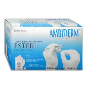 GUANTE DE LATEX EST P/EXPL GDE CAJA C/100