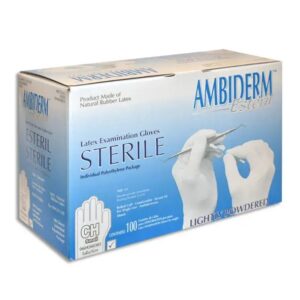 GUANTE DE LATEX EST P/EXPL CH CAJA C/100