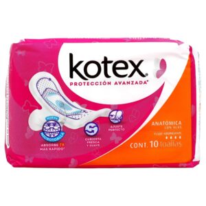 KOTEX DELGADA C/ALAS C/10