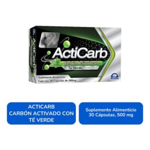 ACTICARB 500MG CÁPSULAS C/30