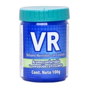 BÁLSAMO MENTOLADO VR 100GR