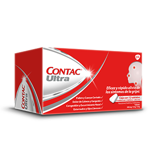 CONTACT ULTRA 500/5/2MG TAB C/12