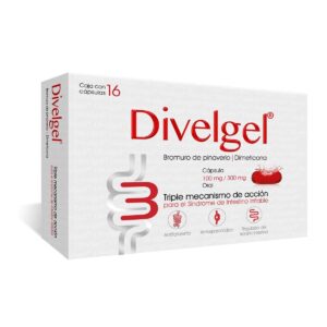 DIVELGEL 100/300MG CÁPSULAS C/16