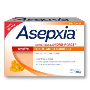 JABON ASEPXIA AZUFRE 100G