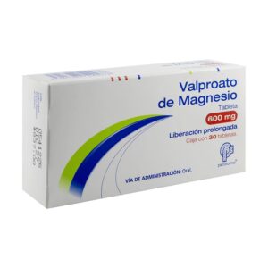 VALPROATO DE MAGNESIO LP 600MG TAB C/30