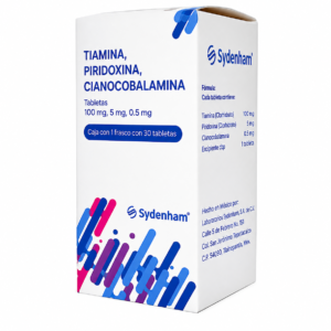 TIAMINA/PIRIDOXINA/CIANOCOBALAMINA TAB C/30