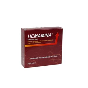 HEMAMINA AMP INGERIBLE C/10