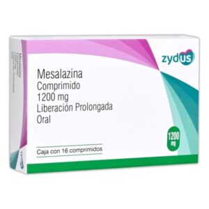 MESALAZINA 1200MG COMP LP C/16 *ZYD*