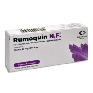 RUMOQUIN NF 215/25/0.75MG TAB. C/10