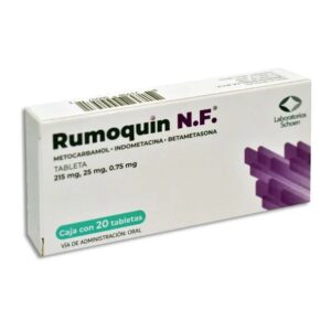 RUMOQUIN NF 215/25/0.75MG TAB. C/20