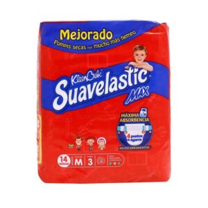 PAÑAL SUAVELASTIC MEDIANO C/14