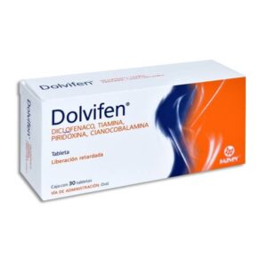 DOLVIFEN 50/50/50/1.0MG TAB C/30