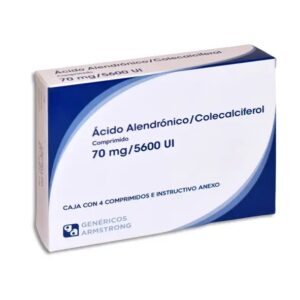 AC ALENDRONICO/COLECALCIFEROL 70MG/5600UI COMP C/4