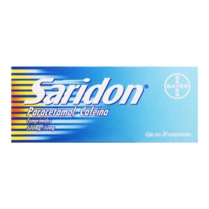 SARIDON 500/50MG TAB C/20