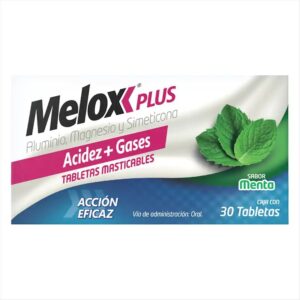 MELOX PLUS TAB MAST C/30 MENTA