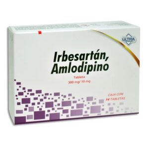 IRBESARTAN /AMLODIPINO 300/10MG TAB C/14