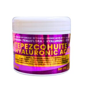 CREMA TEPEZCOHUITE/ A HIALURÓNICO/COLAGENO DIA 120GR