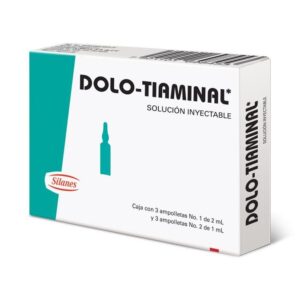 DOLO-TIAMINAL 200/100MG/5000MCG SOL. INY. C/3