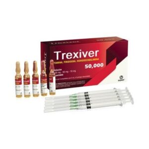 TREXIVER 50,000 100/50/10MG/2ML SOL. INY. C/5