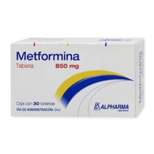 METFORMINA 850MG. TAB C/30