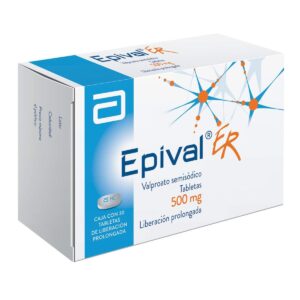 EPIVAL ER 500MG TAB LP C/30