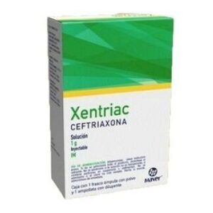 XENTRIAC 1GR/3.5ML SOL INY I.M. C/1 SIN JERINGA