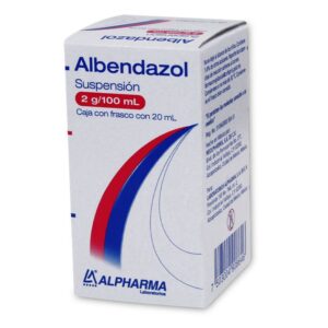 ALBENDAZOL 400MG SUSP. 20ML.