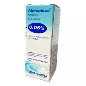 ALPHADINAL 0.05% GTS NASAL 15ML