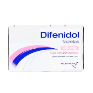 DIFENIDOL 25MG COMPRIMIDOS C/30