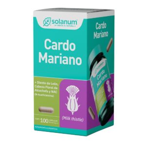 SOLANUM CARDO MARIANO 450MG CAP C/100