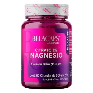 BELACAPS CITRATO DE MAGNESIO 500MG CAP C/60