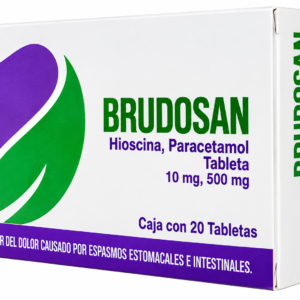 BRUDOSAN 10/500 MG TBLS C/20